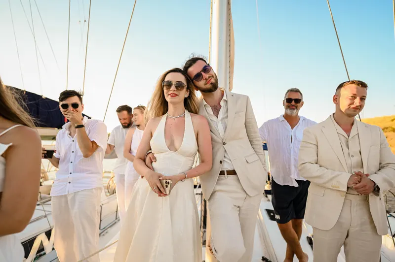 Cununie pe yacht pe Marea Neagră
