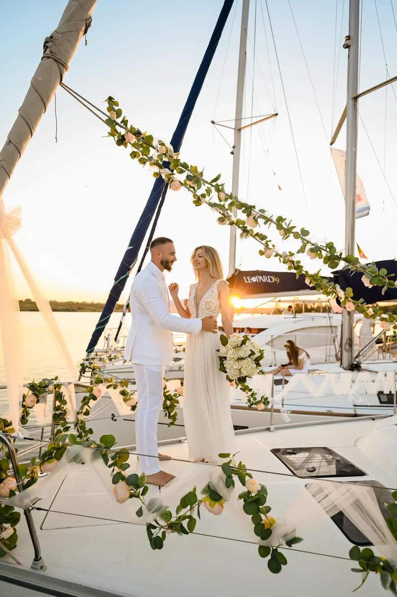 Cununie pe yacht pe Marea Neagră