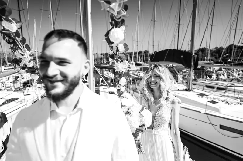 Cununie pe yacht pe Marea Neagră