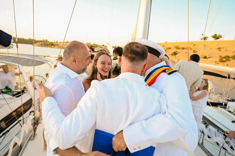 Cununie pe yacht pe Marea Neagră