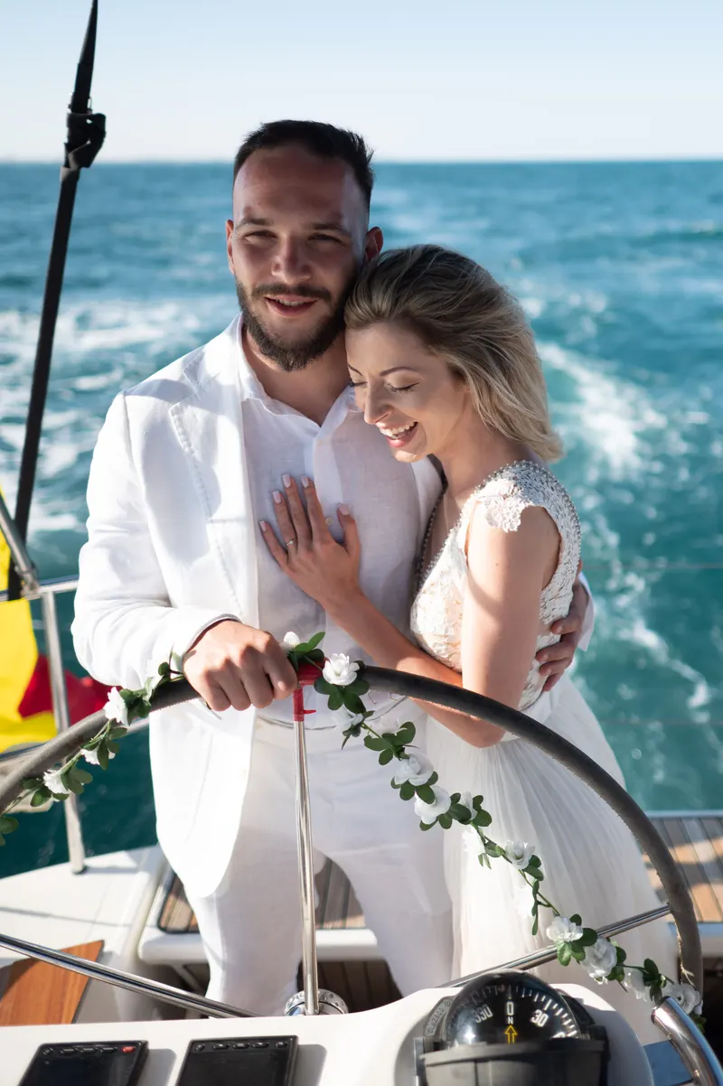 Cununie pe yacht pe Marea Neagră
