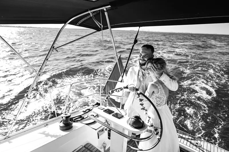Cununie pe yacht pe Marea Neagră