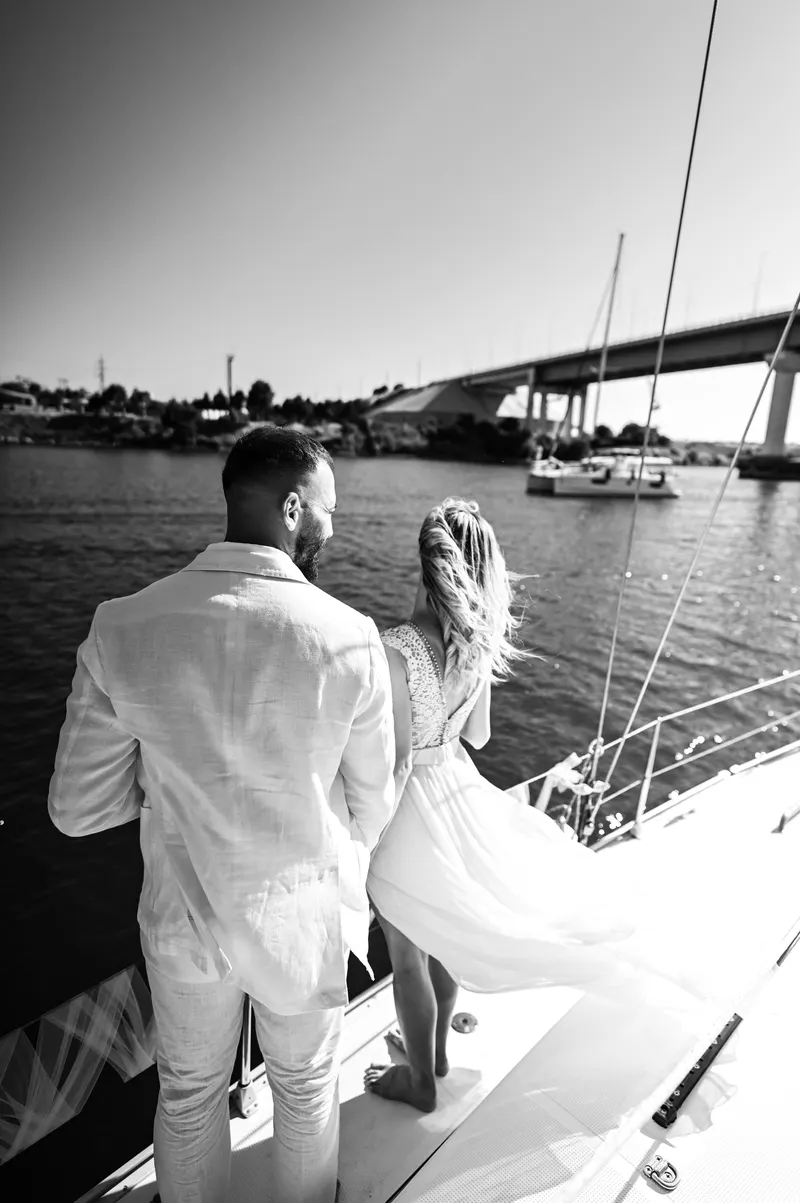 Cununie pe yacht pe Marea Neagră