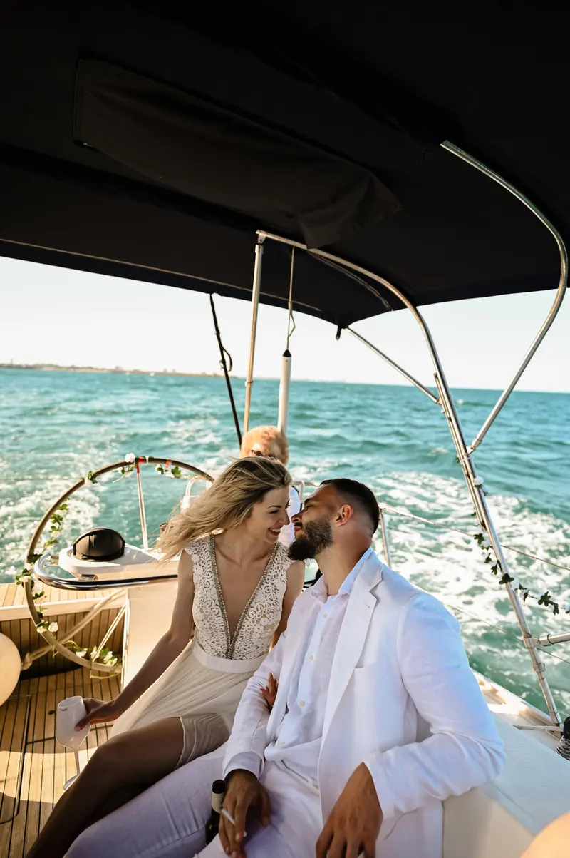 Cununie pe yacht pe Marea Neagră
