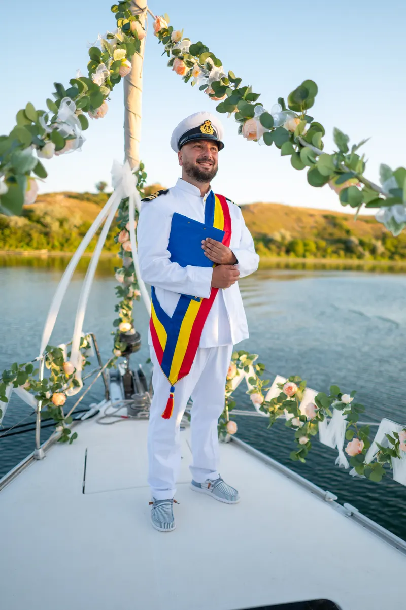 Cununie pe yacht pe Marea Neagră