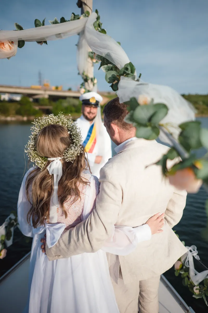 Cununie pe yacht pe Marea Neagră