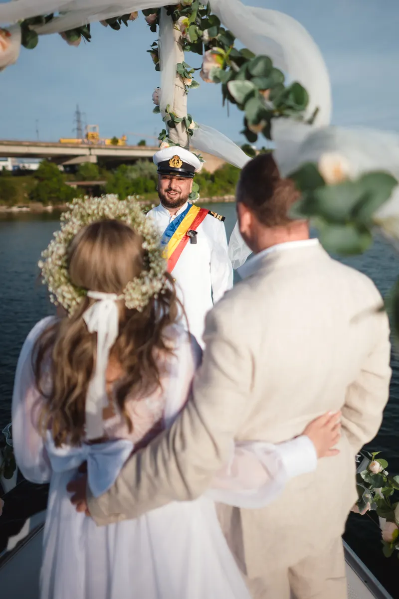 Cununie pe yacht pe Marea Neagră