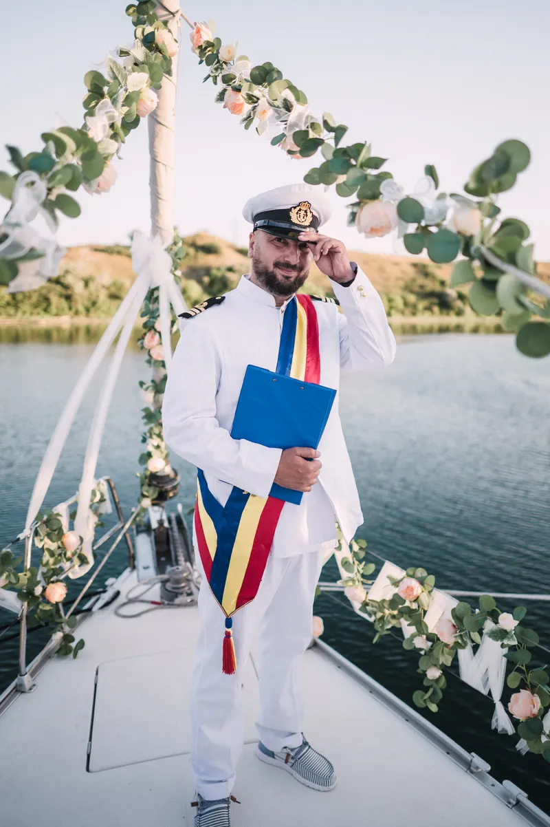 Cununie pe yacht pe Marea Neagră