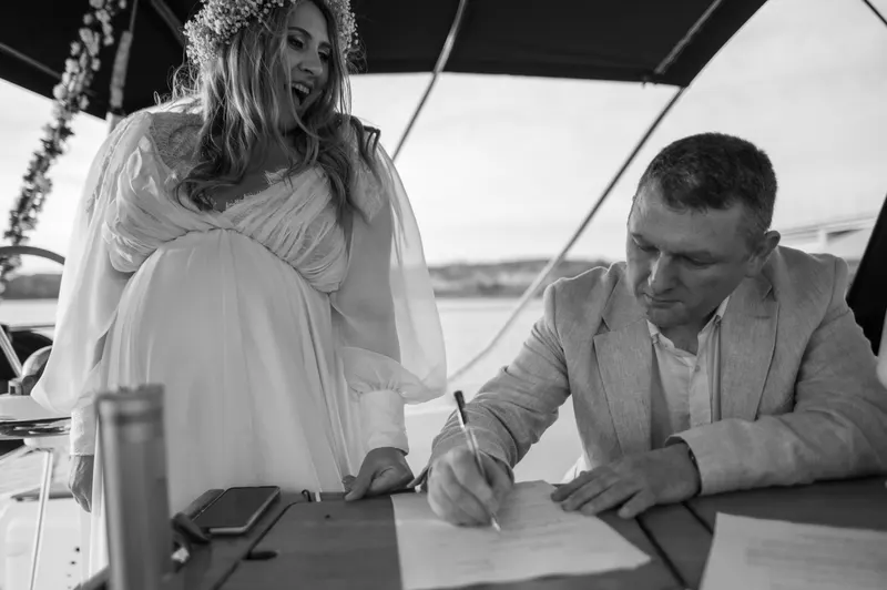 Cununie pe yacht pe Marea Neagră