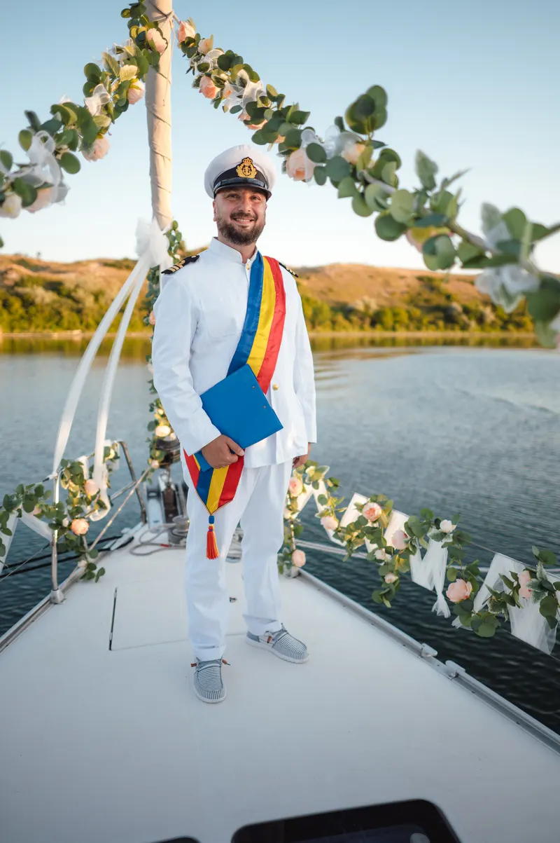 Cununie pe yacht pe Marea Neagră